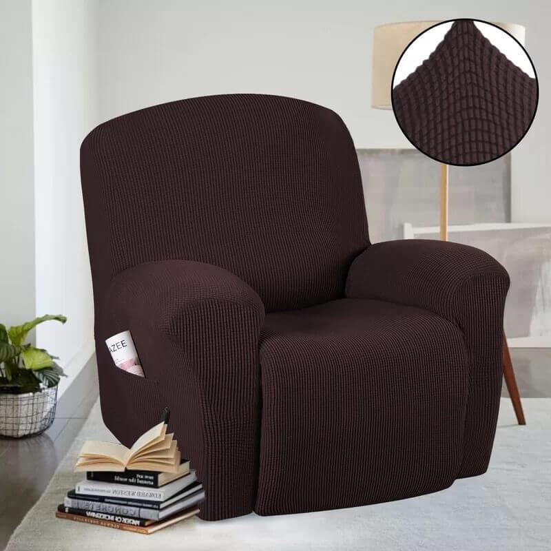High Stretch Recliner Sofa Slipcover 4-Pieces