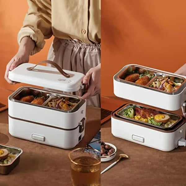 Multifunction Portable Food Box – Cook and Heat at the Office