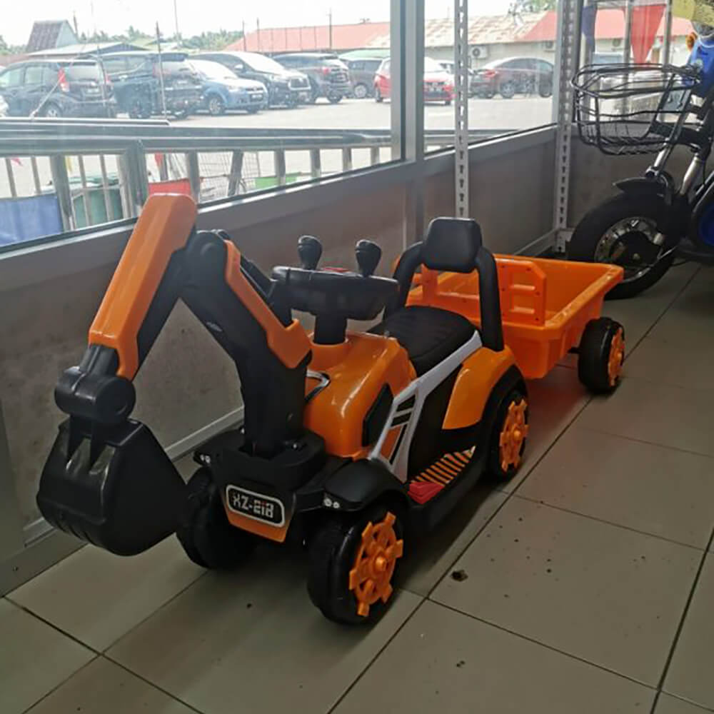 Electric Ride On Excavator Toy Christmas Gift