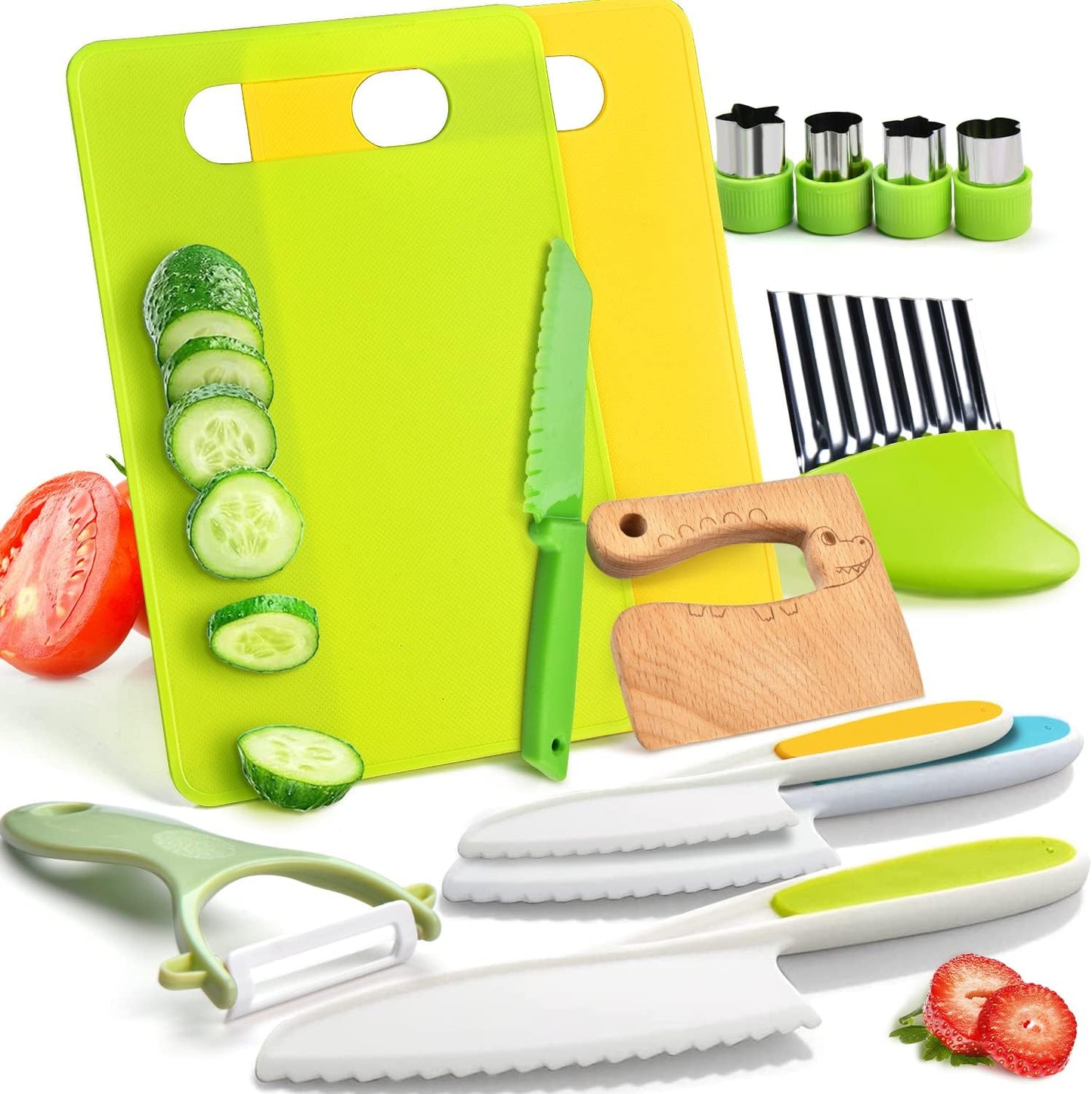 Montessori Kitchen Tools (13 Pieces) - 2 PACK