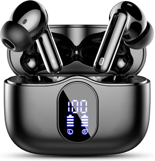 Headphones Wireless Bluetooth Noise Cancelling Earbuds