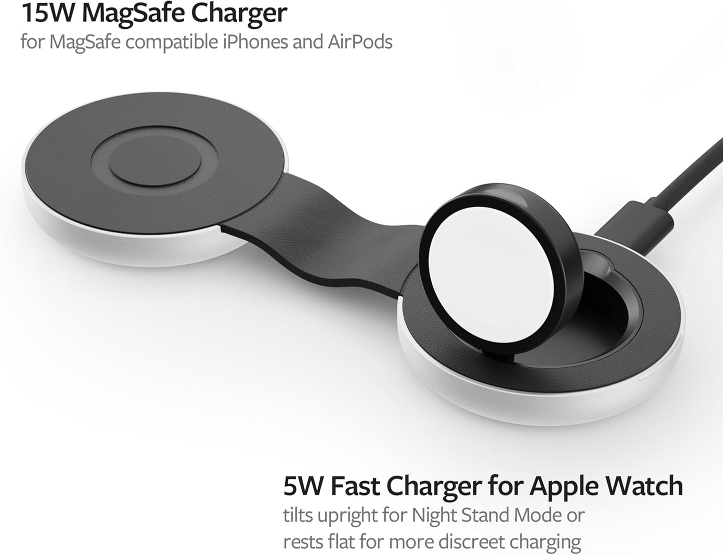 Twelve South AirFly Pro Bluetooth Audio Transmitter & HiRise 3 Deluxe MagSafe Charging Stand