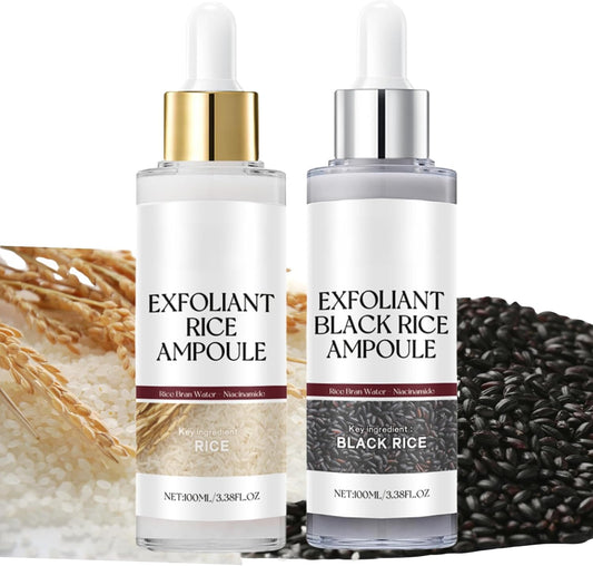 Brightening Rice Serum for Face – Daily Skin Glow Treatment with Rice Extract & Hyaluronic Acid