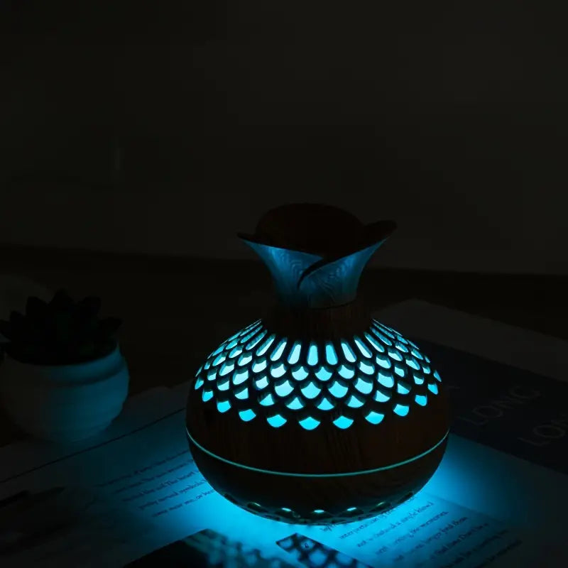 SereniMist – Luxury Ultrasonic Aroma Diffuser with Elegant Design and 10-Hour Run Time