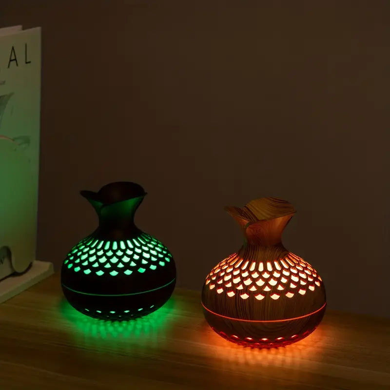SereniMist – Luxury Ultrasonic Aroma Diffuser with Elegant Design and 10-Hour Run Time