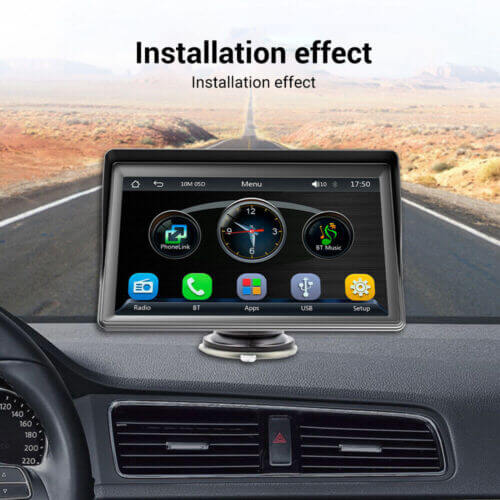 7" /10.2" Touchscreen Car Display with Free Rear View Camera