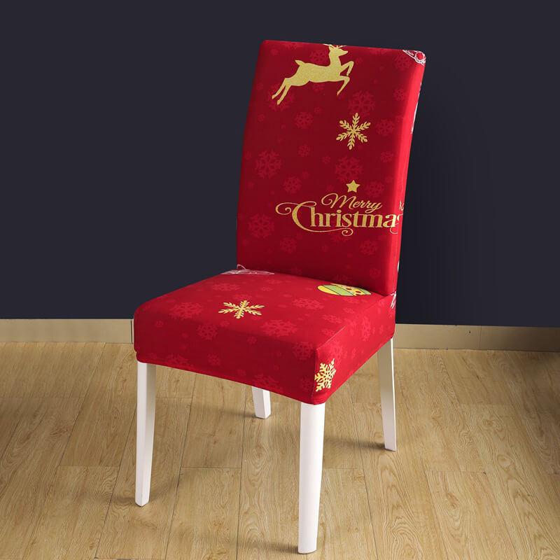 Christmas Elastic Chair Cover