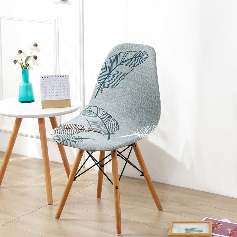 Printed Elastic Shell Chair Covers