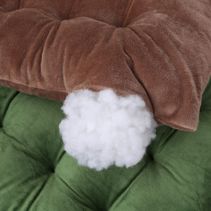 Soft Velvet Dining Chair Cushions with Ties 16" x 16"