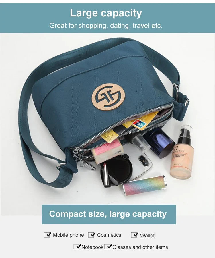 Women’s Crossbody Shoulder Bag - Elegant and Functional for Everyday Style