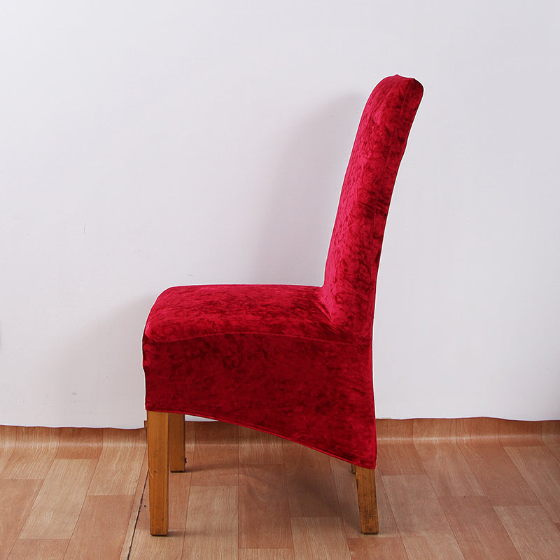 Stretch Crushed Velvet XL Chair Covers