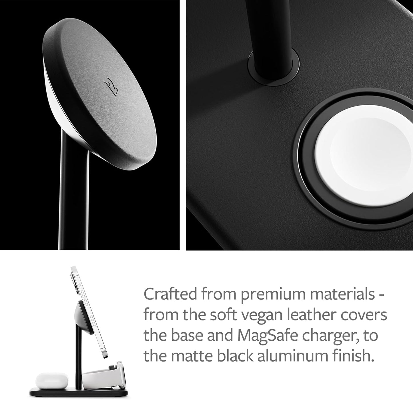 Twelve South AirFly Pro Bluetooth Audio Transmitter & HiRise 3 Deluxe MagSafe Charging Stand