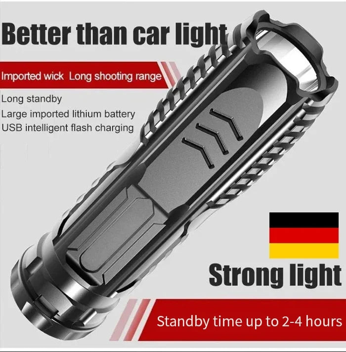 Multifunctional Rechargeable Flashlight