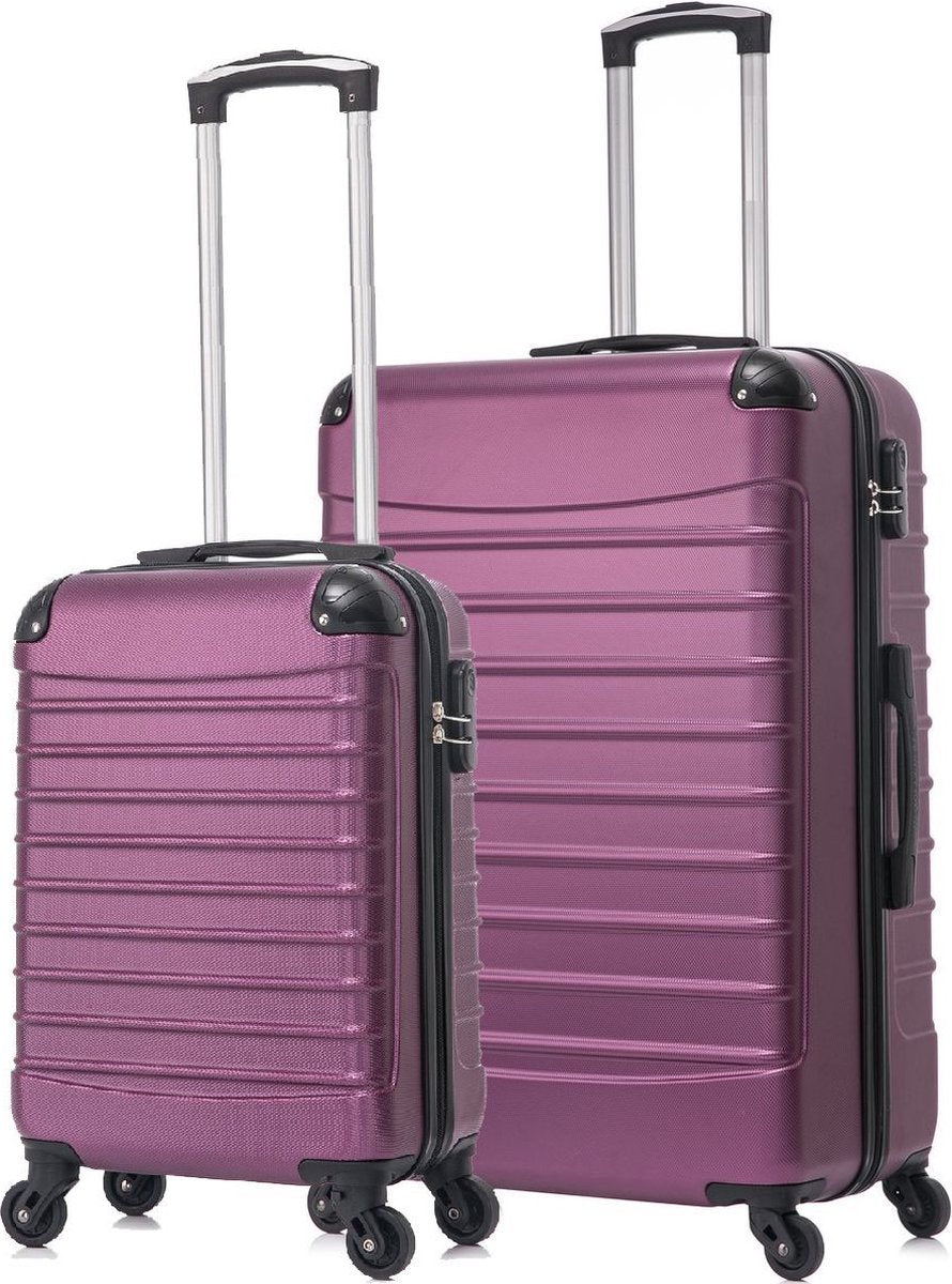 2-Piece Hardshell Luggage Set – Bordeaux