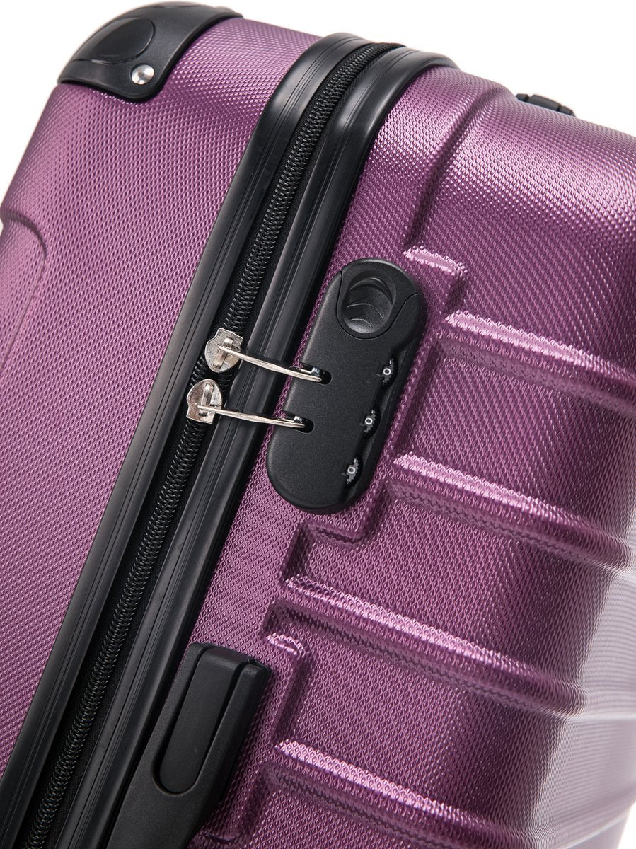 2-Piece Hardshell Luggage Set – Bordeaux