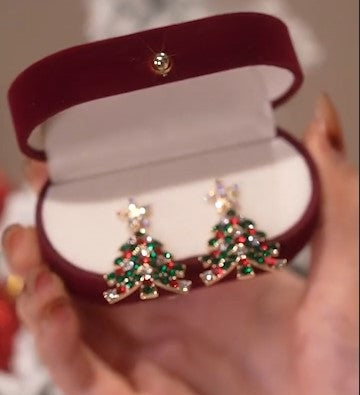 Christmas Tree Earrings