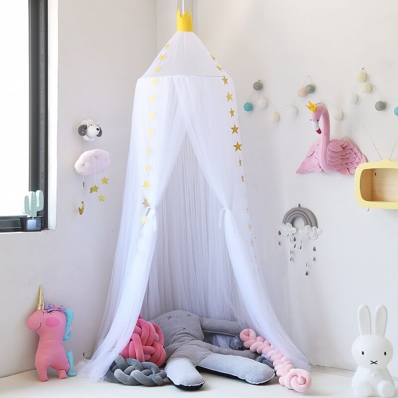 Princess Bed Canopy Mosquito Net for Kids