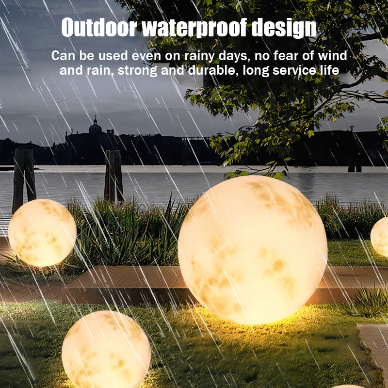 Outdoor Waterproof Solar Moon Lamps