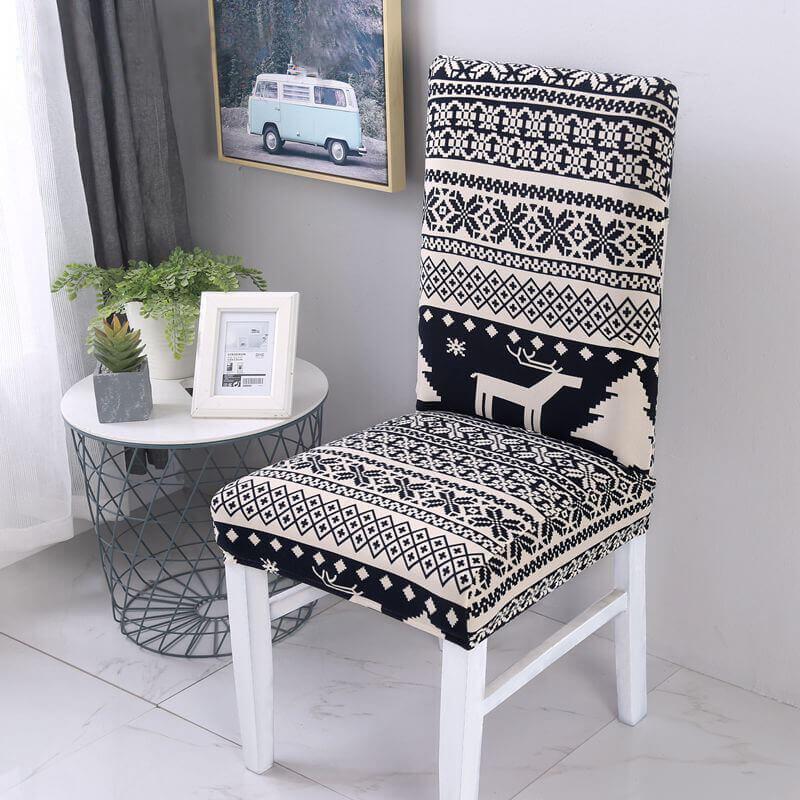 Christmas Elastic Chair Cover