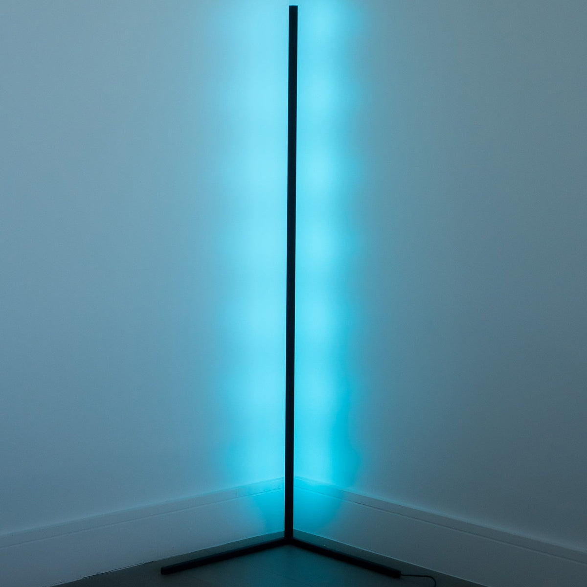 Slim LED Corner Lamp | Adjustable Brightness for Living Room or Bedroom