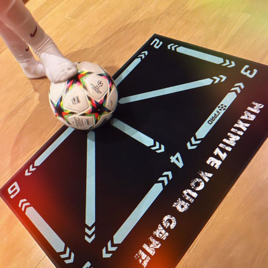 Football Training Mat + Pro Skills Video Program