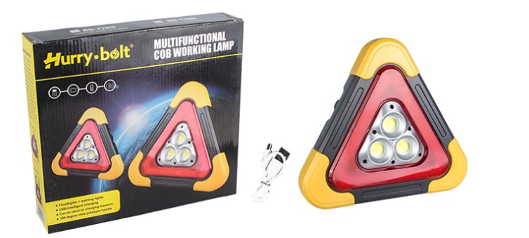 2-in-1 Solar-Powered Emergency Signal Light