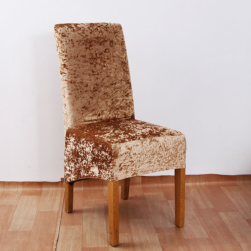 Stretch Crushed Velvet XL Chair Covers