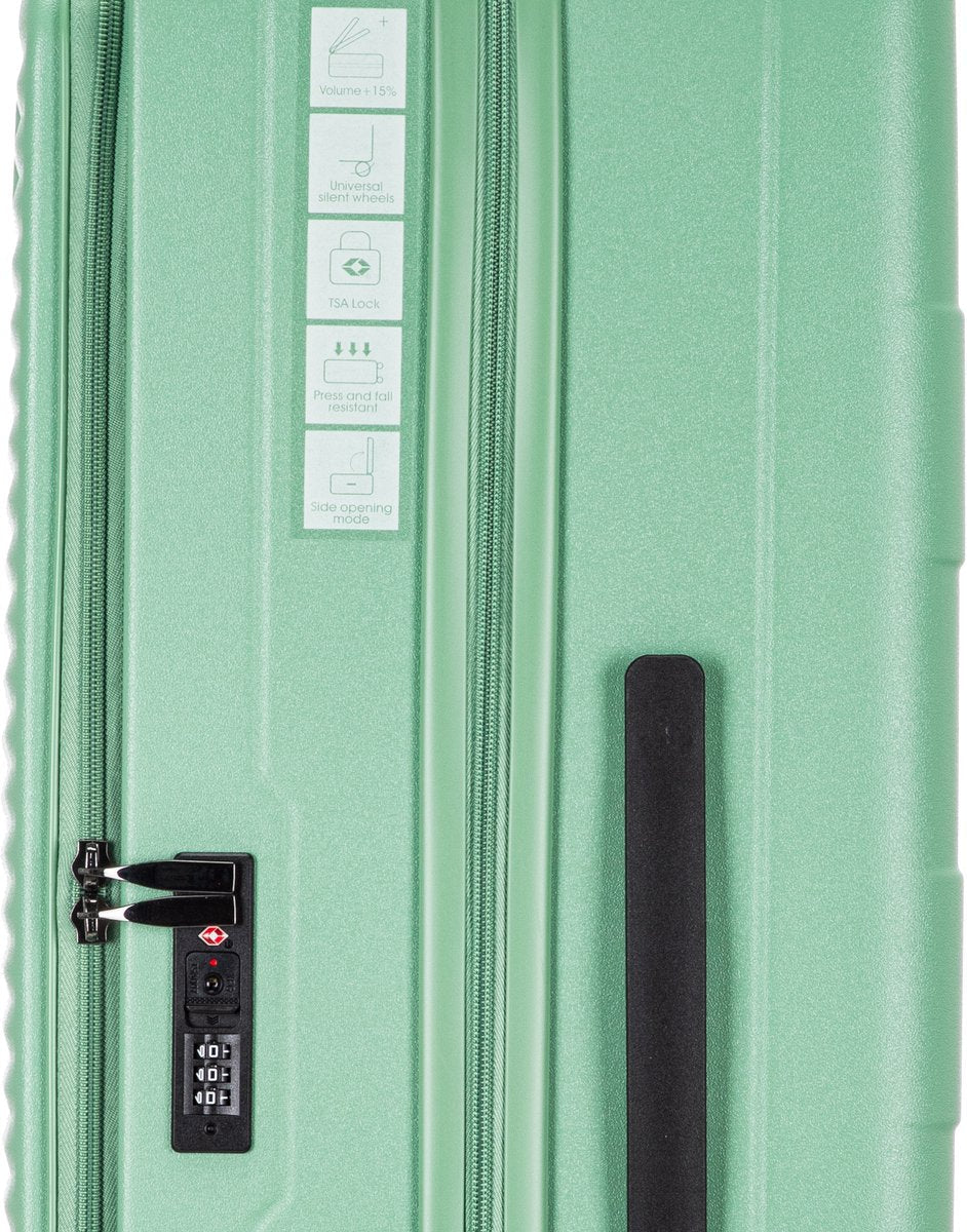 2-Piece Hardshell Luggage Set with Laptop Compartment – Berlin