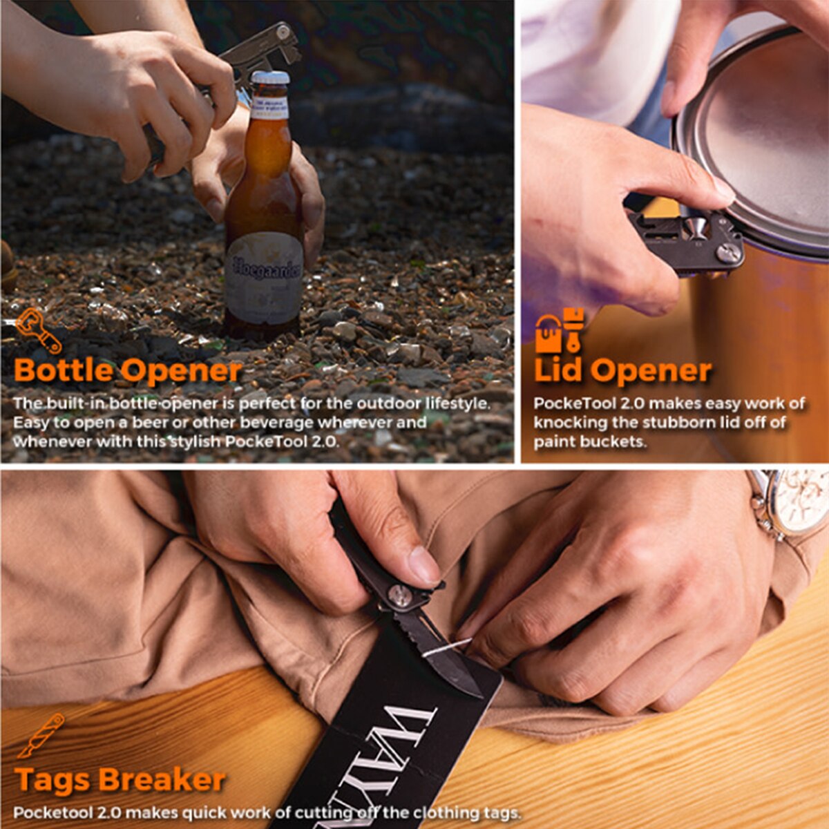 30-in-1 Mini Pocket EDC Survival Tool