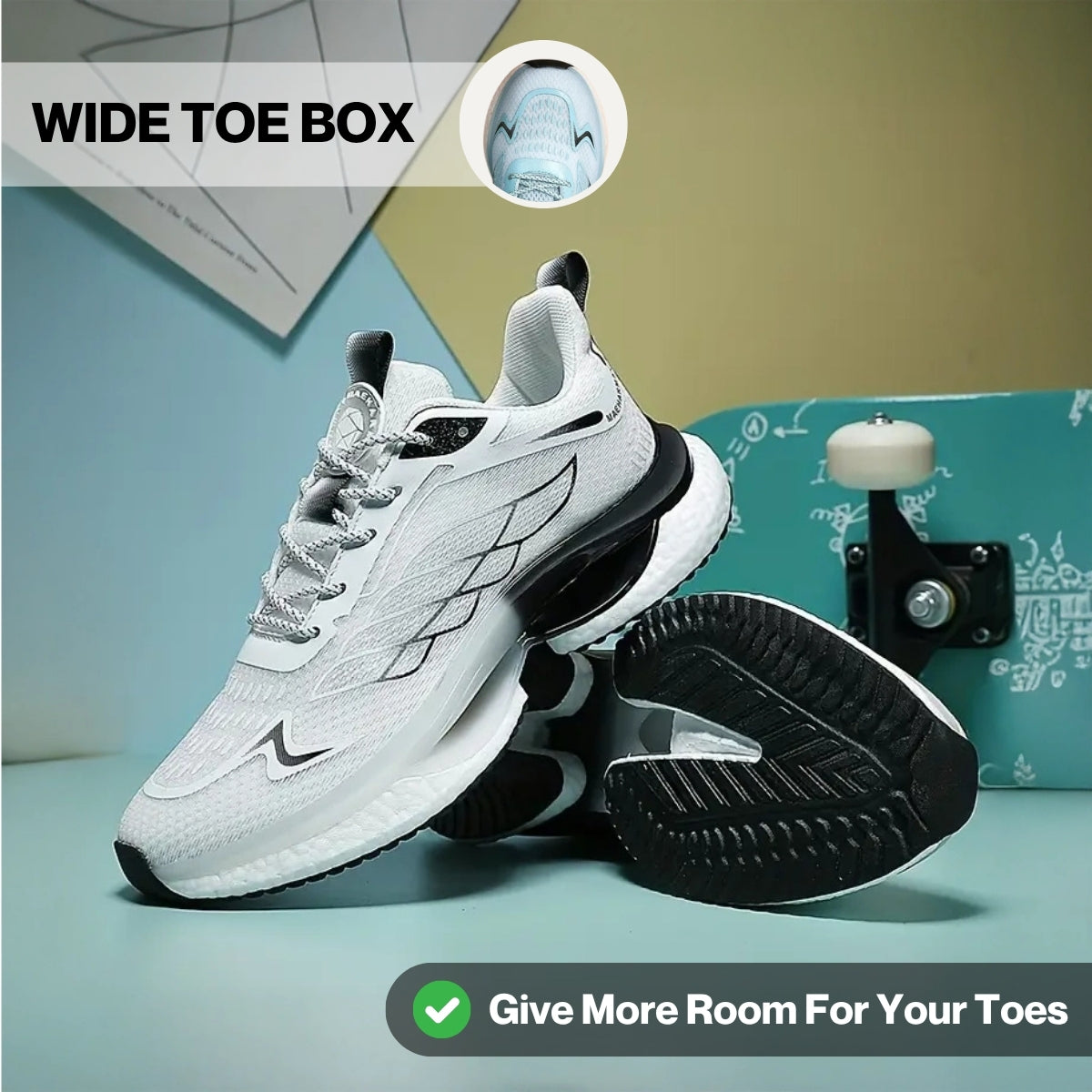 Aerion Hands-Free Supportive Walking Shoes – Lightweight Everyday Wear