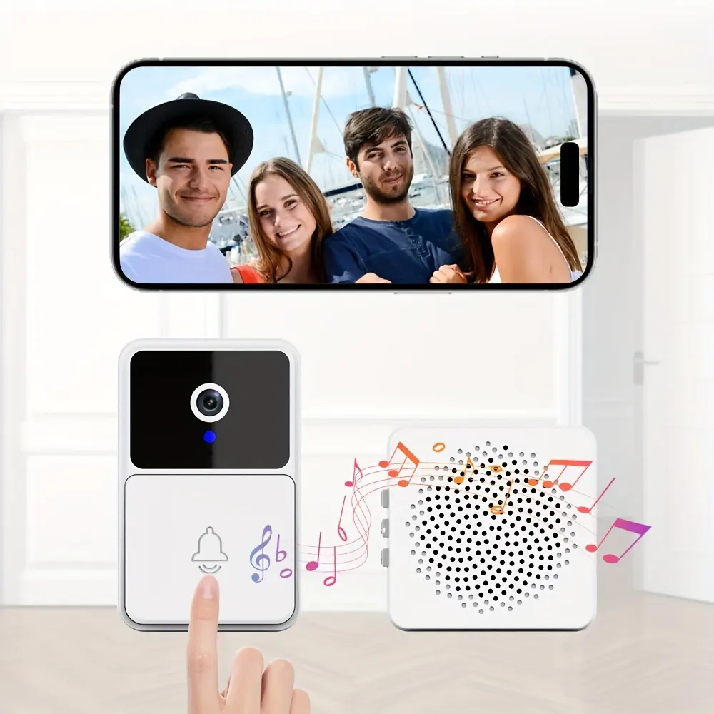 Video Doorbell Camera with Two-Way Audio