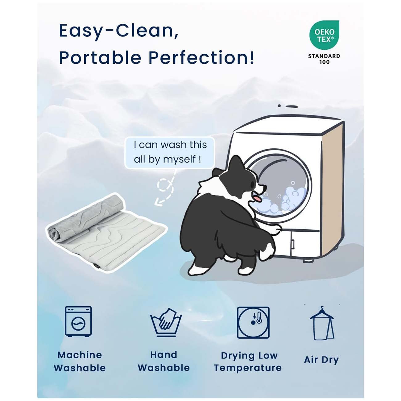 Dog Cooling Eco-friendly Mat, Cooling Pad