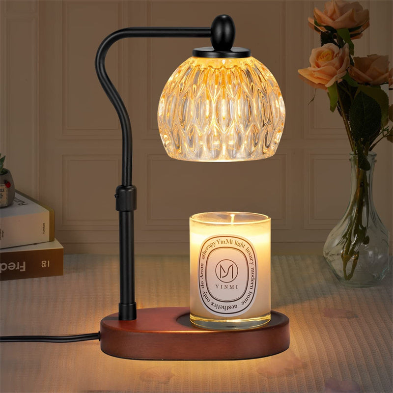 Dimmable Candle Warmer Lamp with 2 Bulbs