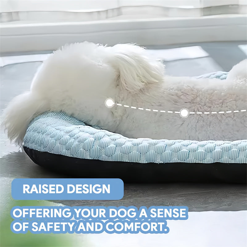 Ice Silk Cooling Dog Bed for Summer
