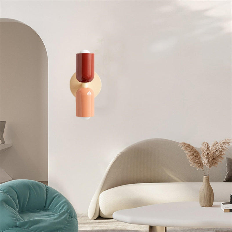 Modern Cream Double Head Wall Light