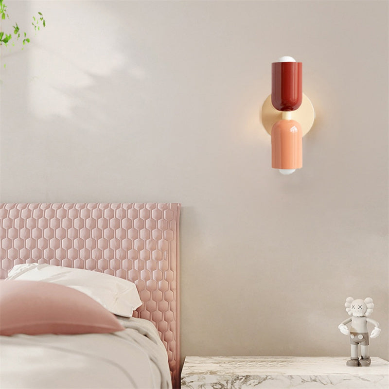 Modern Cream Double Head Wall Light
