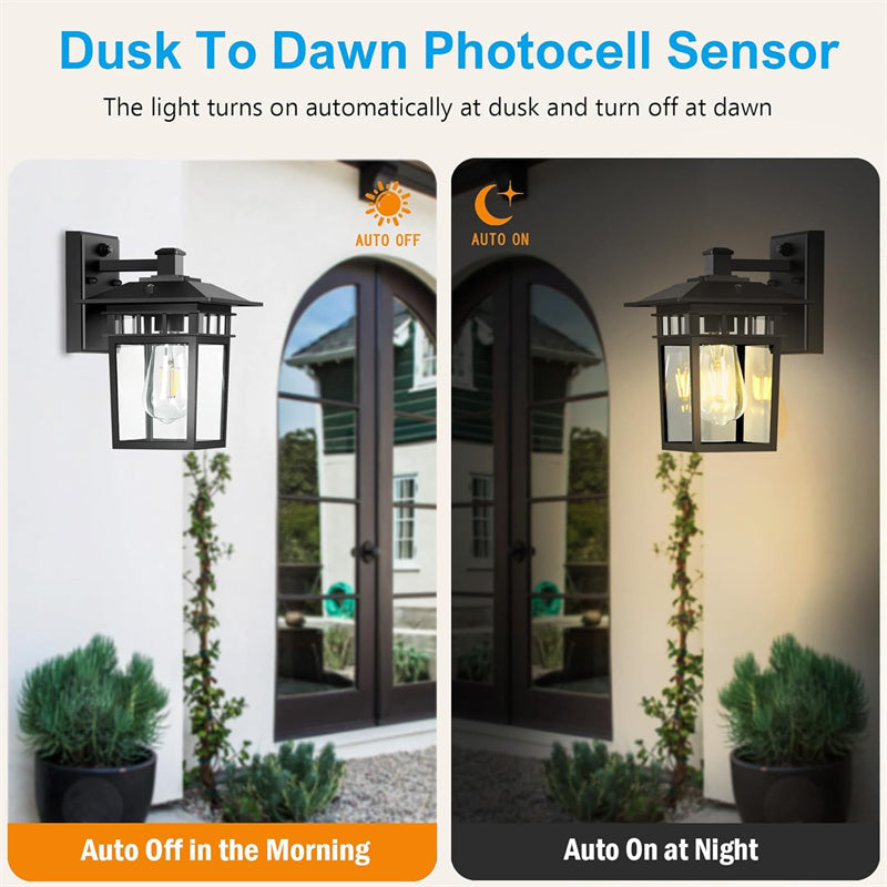 Outdoor Lantern Wall Light Waterproof