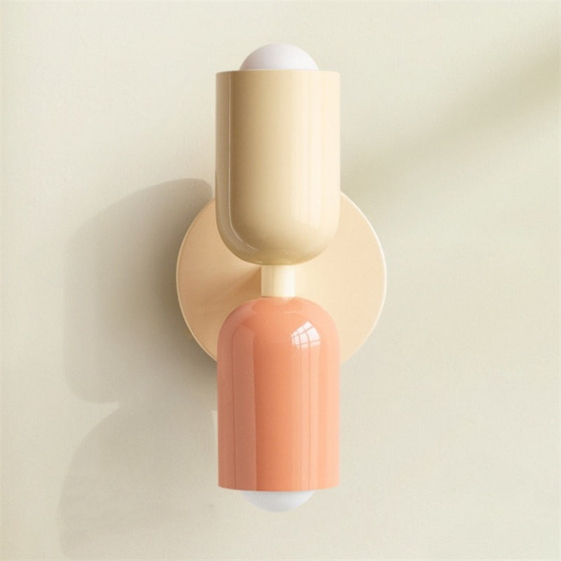 Modern Cream Double Head Wall Light
