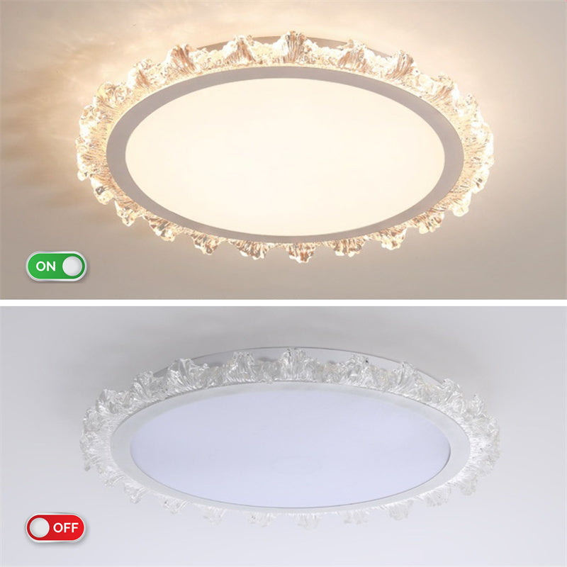 Modern Round Ceiling Light 3-Color Adjustable Light
