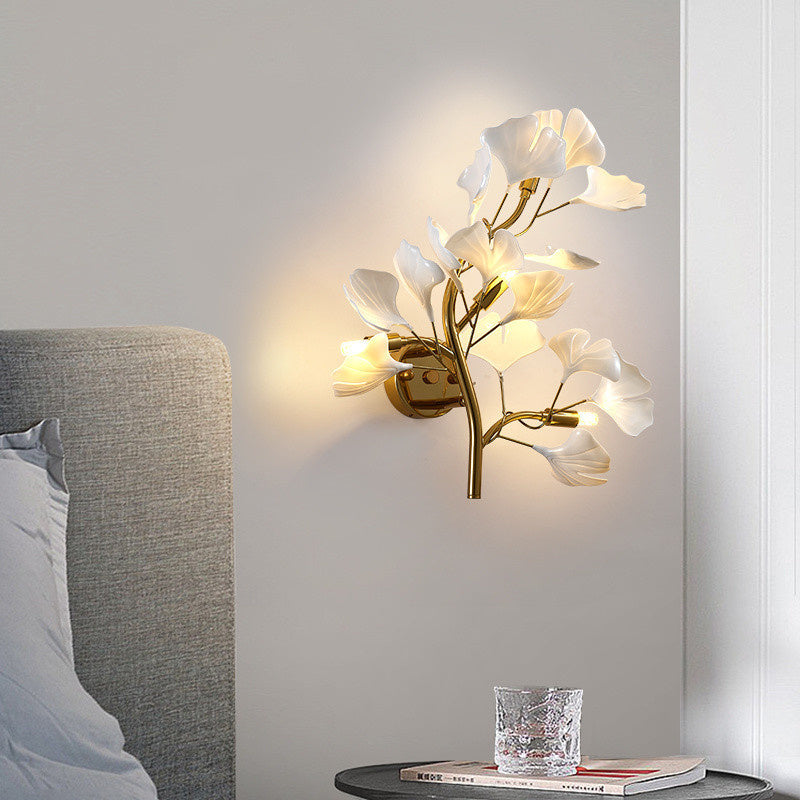 Modern Ginkgo Leaf Wall Lamps