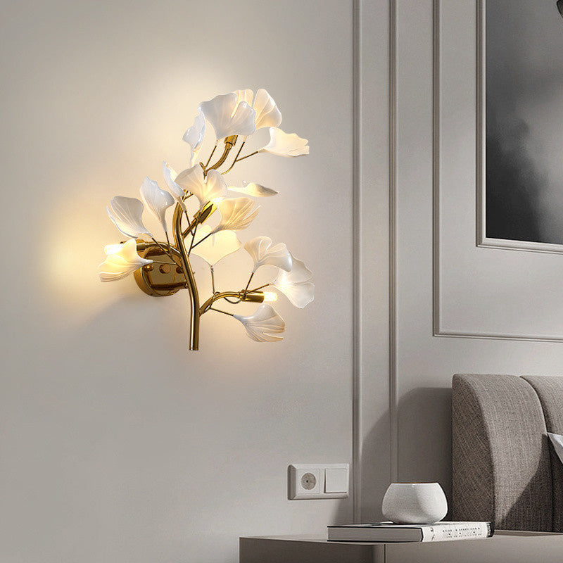 Modern Ginkgo Leaf Wall Lamps