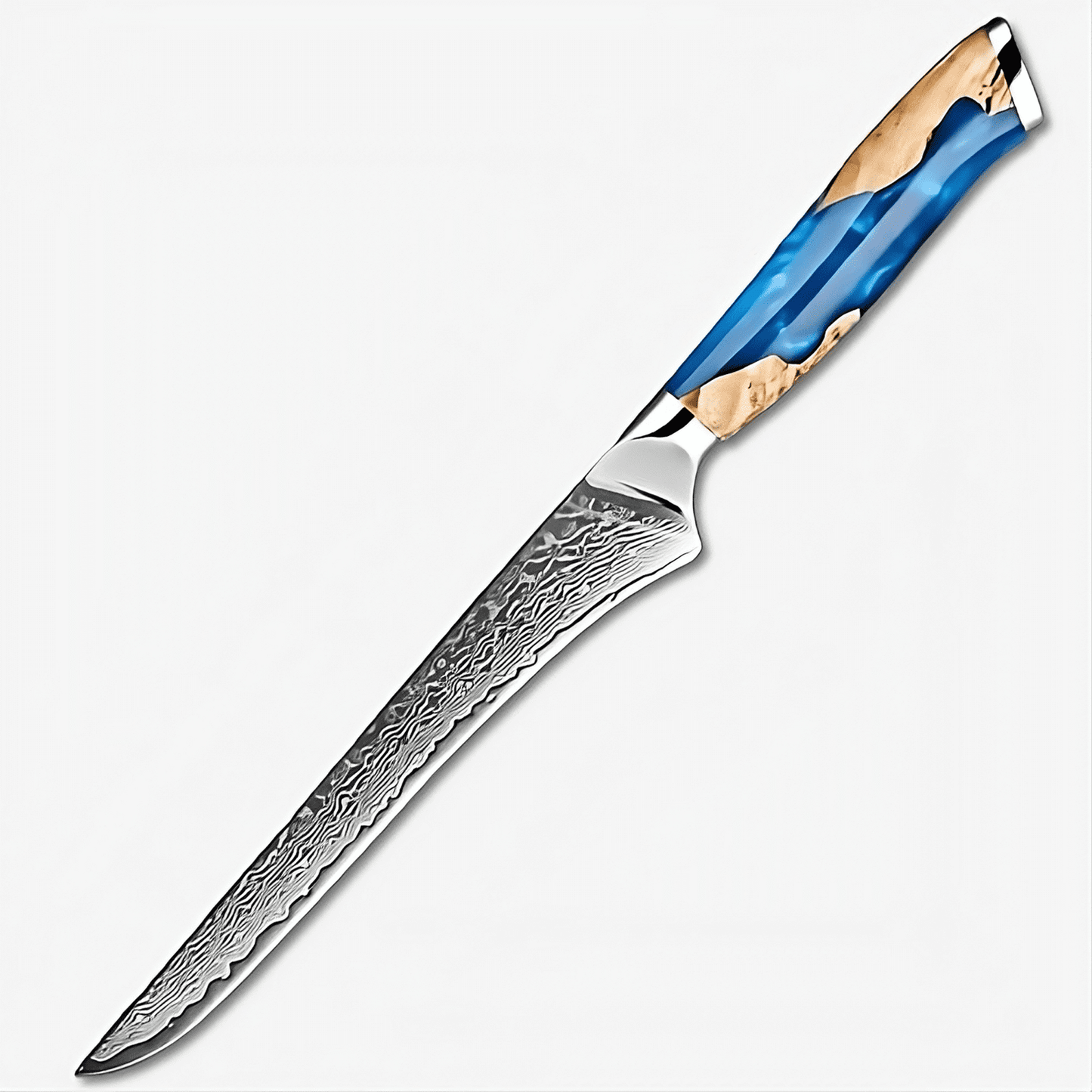 Abukuma 6″ Damascus Steel Boning/ Fillet Knife 骨抜きナイフ