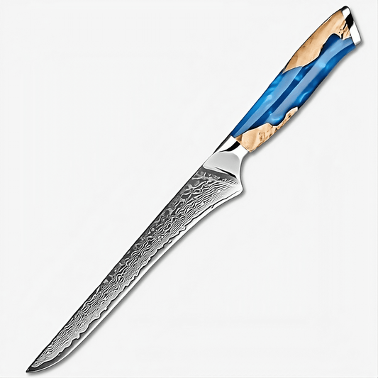 Abukuma 6″ Damascus Steel Boning/ Fillet Knife 骨抜きナイフ