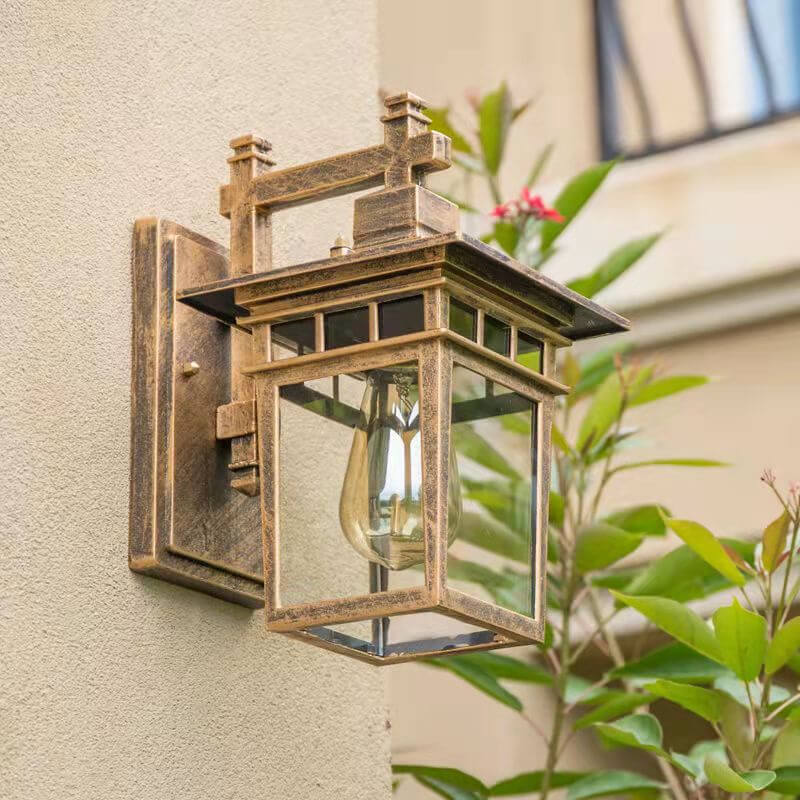 Outdoor Lantern Wall Light Waterproof