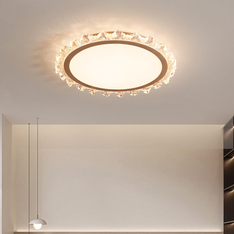 Modern Round Ceiling Light 3-Color Adjustable Light