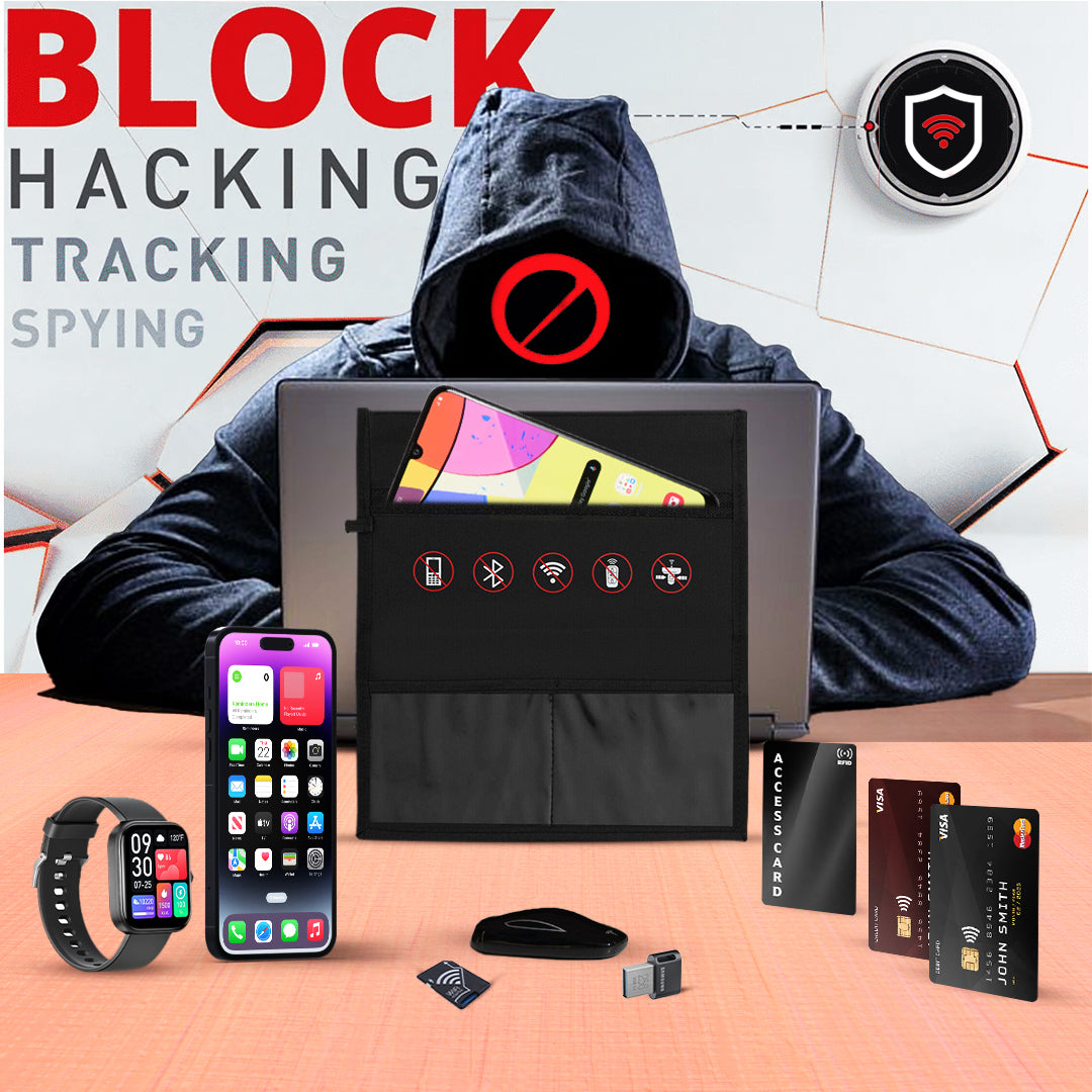 Faraday RFID Signal Blocking Bag