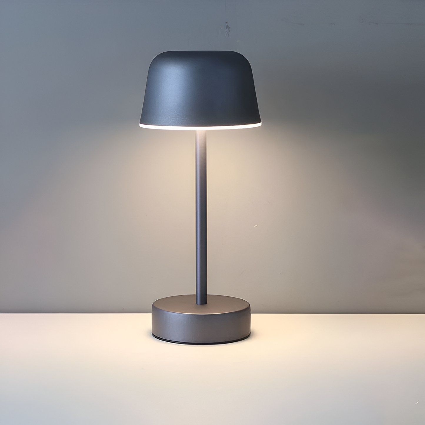 Wireless Rechargeable Retro LED Table Lamp with USB Charging