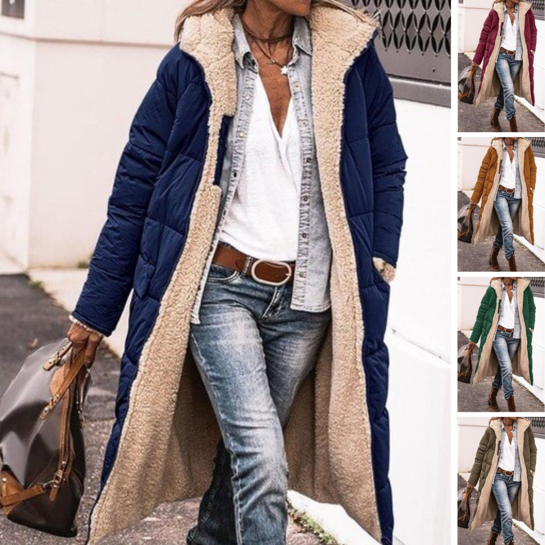 Elegant and comfortable reversible cape