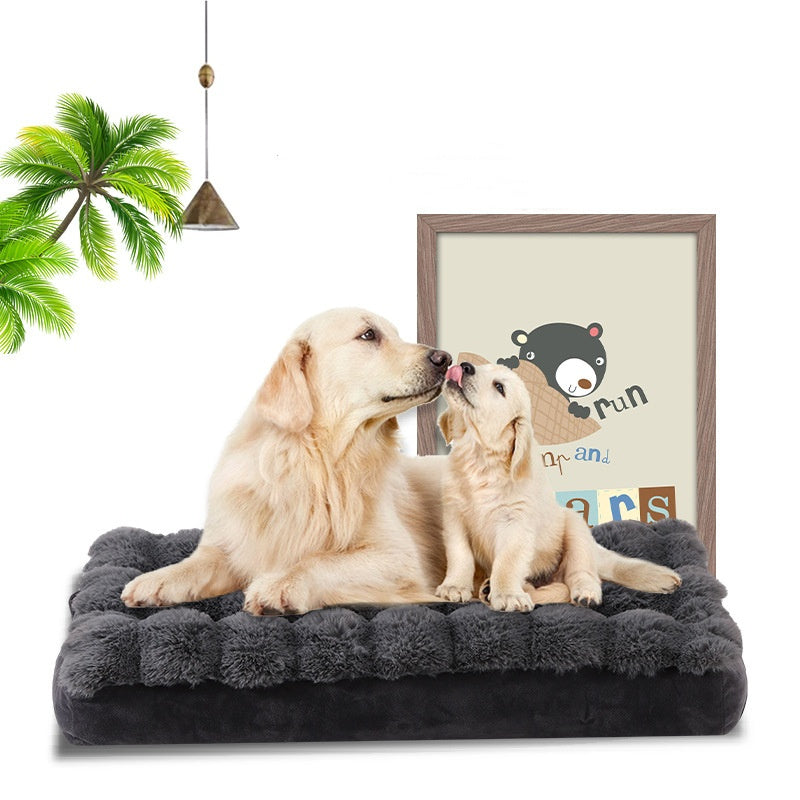 Soft Plush Orthopedic Dog Bed with Removable Washable Cover