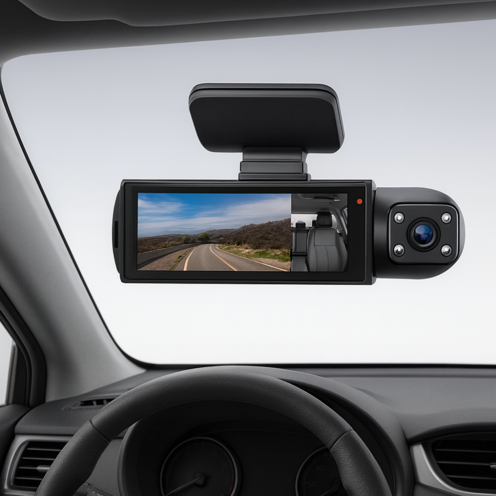 Car Dash Camera Dual Lens WiFi Night Vision Recording